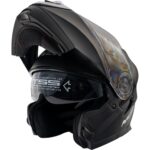 NCR Stars Çene Açılır Mat Siyah Kask(Ece Belgeli) - Görsel 2