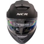 NCR Stars Çene Açılır Mat Siyah Kask(Ece Belgeli) - Görsel 3