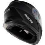 NCR Stars Çene Açılır Mat Siyah Kask(Ece Belgeli) - Görsel 4