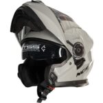 NCR Stars Çene Açılır Açık Nardo Gri Kask(Ece Belgeli) - Görsel 2