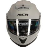 NCR Stars Çene Açılır Açık Nardo Gri Kask(Ece Belgeli) - Görsel 3