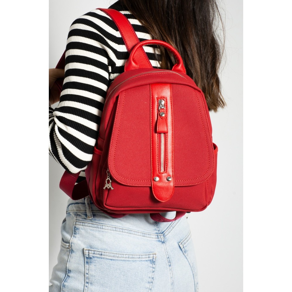 110000595346828.jpg Çanta Trend Mega Kapaklı Çok Bölmeli Sırt Omuz Çantamız - Görsel 1