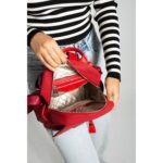 Çanta Trend Mega Kapaklı Çok Bölmeli Sırt Omuz Çantamız - Görsel 5