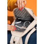 Çanta Trend Mega Kadın Su Geçirmez Kumaş Sırt Çantası - Görsel 4