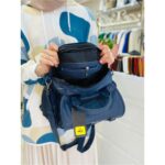 Çanta Trend Mega Yıkamalı Deri Kadın Sırt Çantası - Görsel 2