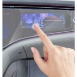 Engo Mercedes Eqs 500 Ekran Koruıyucu Şeffaf Nano Tam Kaplama Şeffaf - Görsel 5