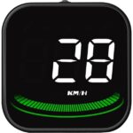 Gplus G4 Hud Elektronik Yön Pusulalı Gps Uydu Tarayıcılı Çift Alarmlı 6 Renk Işık Efektli Hayalet Ekran Hız Göstergesi - Görsel 2