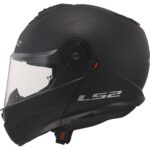 Ls2 Strobe 2 Çene Açılır Mat Siyah Kask - Görsel 3