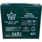 Or-Tec Ortec 12V 24AH Dik Jel Akü