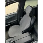 Meka Part Oto Kilim 2'li Oto Kilim Çizgili Füme-Beyaz Universal Kilim-Kılıf 2 Parça Ön - Görsel 4