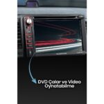 Goldmaster D-6045 Bluetooth Dvd Oynatıcılı Oto Teyp - Görsel 2
