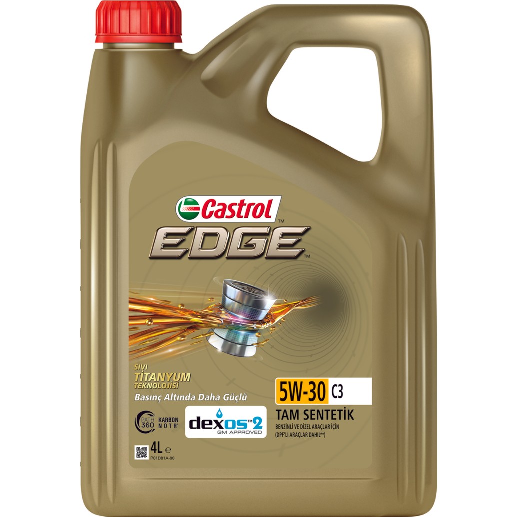 110000664810025.jpg Castrol Edge 5W-30 C3 4 Litre Motor Yağı ( Üretim Yılı: 2023 ) - Görsel 1