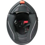 Ebakbak Motosiklet Çene Açılır Kask Güneş Vizörlü Ece 22.06 Sertifikalı Yeni Sezon Motor Kaskı V2 Turuncu - Görsel 4