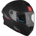 mt Targo S Solid A1 Mat Kapalı Kask - Görsel 2
