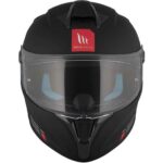 mt Targo S Solid A1 Mat Kapalı Kask - Görsel 4