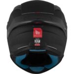 mt Targo S Solid A1 Mat Kapalı Kask - Görsel 5