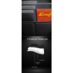 Konforum Oto Koltuk Kılıfı Vip Deri ve Kumaş Seti Siyah - Görsel 3