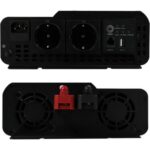 Mexxsun 12V Volt - 2000W Watt Ats Ups Şarjlı Tam Sınüs Inverter ( Ekranlı ) - Görsel 5