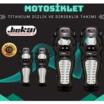 Jiekai Motorcu Dizlik Dirseklik Titanyum Korumalı Jiekai - Görsel 2