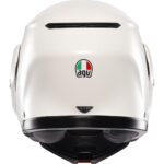 Agv Streetmodular Mono Matt Materia White Çene Açılır Kask - Görsel 4