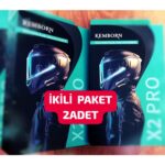 Kemborn   2Adet 2 Kişilik intercom Motosiklet  Kask Bluetooth 5.3 Kulaklık Seti  interkom 1200 mt X2 Pro.