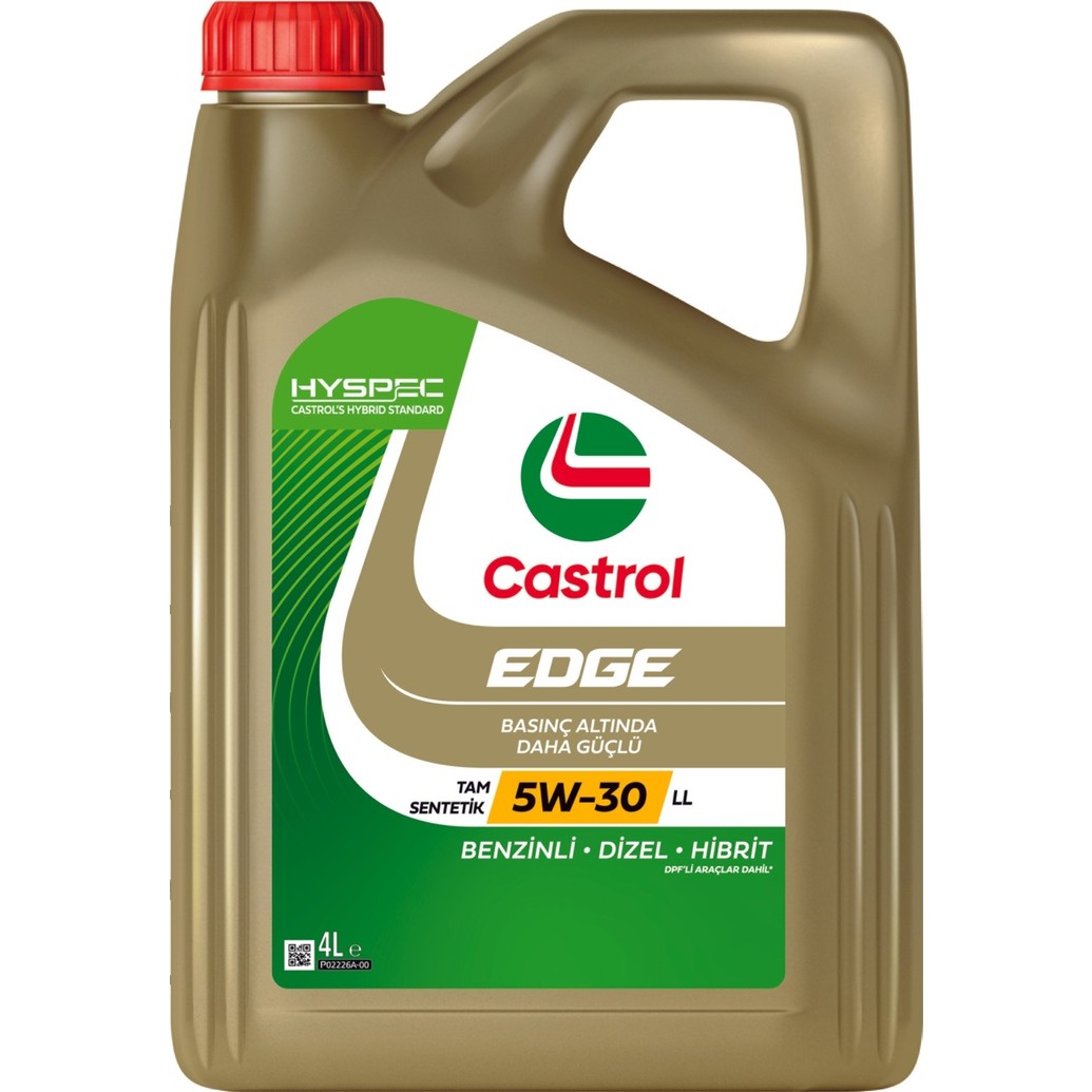 110000719335119.jpg Castrol Edge 5W-30 LL 4 Litre Motor Yağı (Üretim Yılı: 2024) - Görsel 1
