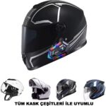 Robeve Ikili Interkom Bağlantılı Y20 Max Motorsiklet Intercom Su Geçirmez Kask Intercom Rgb Intercom Bluetooth 5.3 Interkom Ikili Interkom Bağlantılı Intercom - Görsel 5
