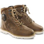 Ebakbak Motosiklet Retro Korumalı Bot Hakiki Deri Aşınmaya Dayanıklı Vintage Brown Motor Botu - Görsel 2