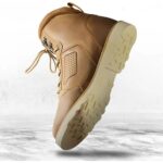 Ebakbak Motosiklet Retro Korumalı Bot Hakiki Deri Aşınmaya Dayanıklı Vintage Brown Motor Botu - Görsel 5