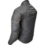 Ebakbak Motosiklet Çocuk Mont 4 Mevsim Maxdura Kumaş Kids Motorcu Montu Siyah - Görsel 2