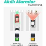 360+ G300H Pro 2K QHD ADAS Wifi + GPS 140° Geniş Açı Gece Görüşlü Akıllı Araç İçi Kamera - Görsel 4