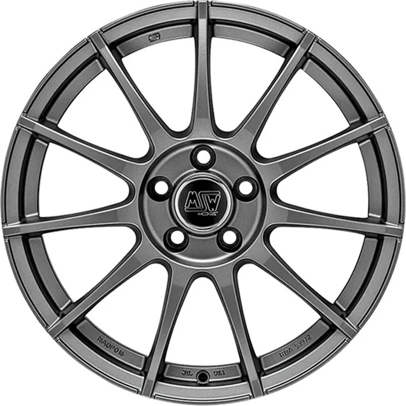 110000742648553.jpg Msw Msw-85 5x114,3 8x18 45 73,1 Matte Grafit Takım Jant (4 Adet) - Görsel 1