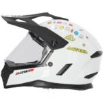 Acerbis Rıder Çocuk Kask Beyaz - Görsel 4