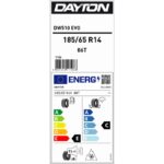 Dayton 185/65 R14 86T DW510E Kış Lastiği (Üretim YILI:2024) - Görsel 2