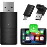 Dark Mini Pro Araç Kiti Apple Cihazlar İçin Kablosuz Apple Carplay Adaptörü, Wireless Carplay Çevirici (DK-VA-MPC1) - Görsel 3