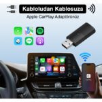 Dark Mini Pro Araç Kiti Apple Cihazlar İçin Kablosuz Apple Carplay Adaptörü, Wireless Carplay Çevirici (DK-VA-MPC1) - Görsel 5
