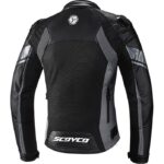 Ebakbak Motosiklet Kadın Montu Full Korumalı 4 Mevsim Pu Kaplamalı Deri ve Maxdura Kumaş Motor Mont Grey - Görsel 4