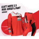 Leatt Moto 3.5 Rıde Kırmızı Jersey Pantolon Takım