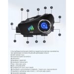 Torima Q28 Intercom +32GB Sd Kartlı Bluetooth Motorsiklet Kask Kulaklığı Interkom - Görsel 3