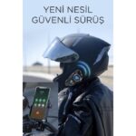 Torima Q28 Intercom +32GB Sd Kartlı Bluetooth Motorsiklet Kask Kulaklığı Interkom - Görsel 4