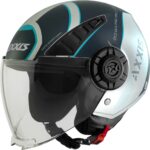 Axxis Metro S Techno A7 Matt Blue Kask