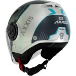 Axxis Metro S Techno A7 Matt Blue Kask - Görsel 2