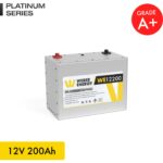 WERER ENERGY 12V 200Ah LiFePO4 Platinum Series Bluetooth'lu Lityum Demir Fosfat Akü - Görsel 3