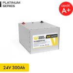 WERER ENERGY 24V 300Ah LiFePO4 Platinum Series Bluetooth'lu Lityum Demir Fosfat Akü - Görsel 2