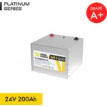 WERER ENERGY 24V 200Ah LiFePO4 Platinum Series Bluetooth'lu Lityum Demir Fosfat Akü - Görsel 3