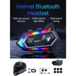 Prepare 300 Mt Intercom 2 Eşleşmeli Kask Kulaklık Y-20MX Su Geçirmez Bluetooth Motosiklet Intercom Kulaklık - Görsel 2
