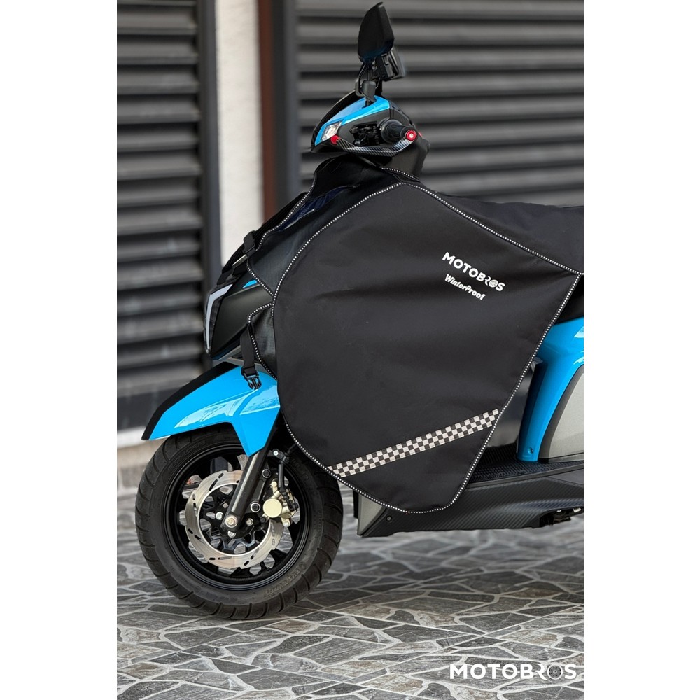 110000777768432.jpg Motobros Kuba Space Motosiklet Diz Örtüsü Scooter Diz Örtüsü Premium (Su Ve Rüzgar Geçirmez) - Görsel 1