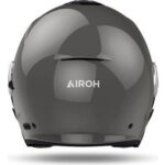 Aıroh Helyos Dark Grey Gloss Kask - Görsel 3