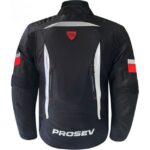 Ebakbak Motosiklet Montu 4 Mevsim Full Koruma Özel Oxford 600-D Kumaş Motor Mont Kırmızı - Görsel 2