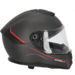 Acerbis Tarmak Carbon 22-06 Kask Siyah Kırmızı - Görsel 3